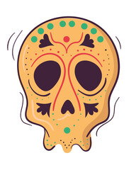 mexican sugar skull