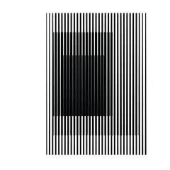 Rectangle Logo with lines, circles, ovals .Modern art design .Black Vector stripes .Straight speed lines .Geometric shape. Wall art .