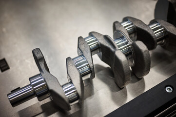 Crankshafts for automobile engines ready for installation