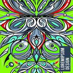 Abstract art symmetry illustration shape object vector design organic