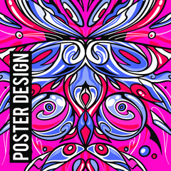 Abstract art symmetry illustration shape object vector design organic