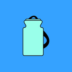illustration of a bottle of water.