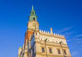 Fototapeta na wymiar Poznan Town Hall (Museum of the History of the City of Poznan), Poland 