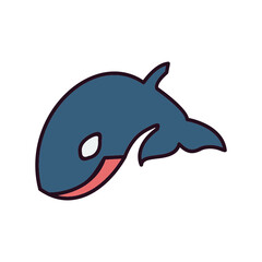Orca Fish Icon