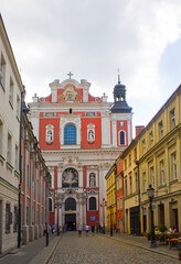 Fototapeta na wymiar Basilica of Our Lady of Perpetual Help and St. Mary Magdalene in Poznan, Poland