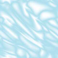 Fototapeta na wymiar Light blue abstract wavy blurred dynamic seamless background