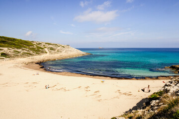 playa de Cala Torta. Artà. Mallorca. Islas Baleares. España.