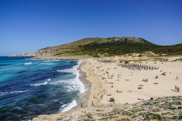 Cala Mesquida.Península de Llevant.Arta.Mallorca.Islas Baleares. España.