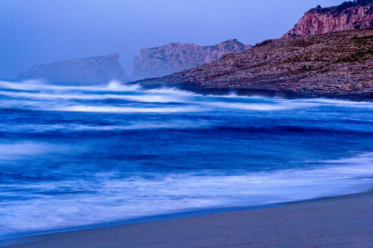 Reserva natural Cap des Freu desde Cala Mesquida.Pen&iacute;nsula de Llevant.Arta.Mallorca.Islas Baleares. Espa&ntilde;a.