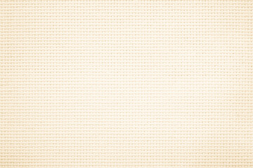 Jute hessian sackcloth burlap canvas woven texture background pattern in light beige cream brown color design element.
