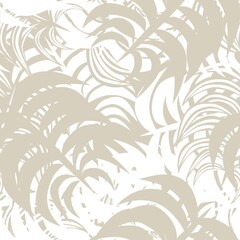 Tropical Leaf Seamless Pattern Design