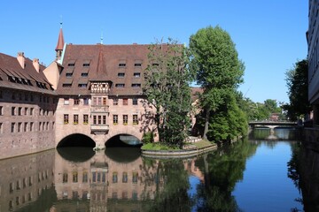 Fototapeta na wymiar Germany - Nuremberg city landmark