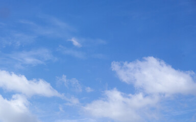 clouds on blue sky for cloud scape concept