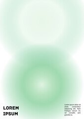 Vector Gradient Colorful Cover. Holographic Abstract Background Poster Design Template.