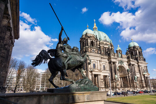Catedral de Berl&iacute;n (Berliner Dom )  templo de la Iglesia Evang&eacute;lica,estilo neobarroco , S. XIX , Berlin,Alemania, europe