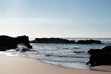 beach and rocks