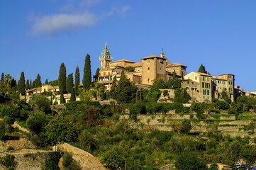 Cartuja y palacio del rey Sancho( s.XIV).Valldemossa. Mallorca .Baleares. España.