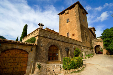 Fototapeta na wymiar Valldemossa.Palacio del rei Sancho.Sierra de Tramuntana.Mallorca.Illes Balears.España.