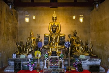 Wat Prasat, an old temple in Nonthaburi Province, Thailand