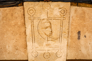 relieve, Es Petit Hotel de Valldemossa, antigua casa señorial, Valldemossa, Mallorca, balearic islands, Spain