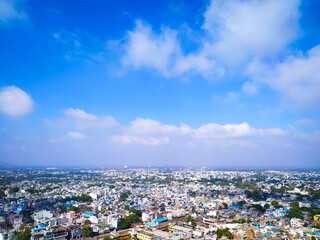 Amazing view of the city in India