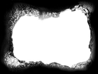 Grunge frame overlay background