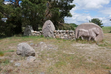 Kunst im Findlingspark Henzendorf