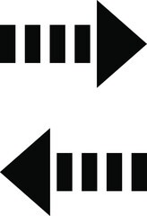 Arrow icon. Arrow. Cursor. Different arrow sign. Black vector arrow icon. Modern simple arrow. Vector illustration.