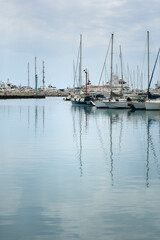 Fototapeta na wymiar Limassol marina, Cyprus