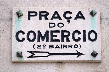 Praca Comercio in Lisbon, Portugal