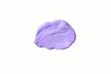 Anti yellow violet purple cream or shampoo droplet for blond hair