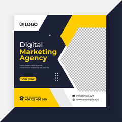 Digital Marketing Corporate Social Media Post banner Template