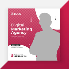 Digital Marketing Corporate Social Media Post banner Template