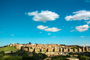 Naklejka premium muralla de avila