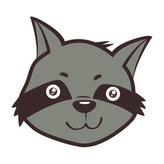 wolf head mascot