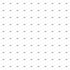 Square seamless background pattern from black football goal symbols are different sizes and opacity. The pattern is evenly filled. Vector illustration on white background