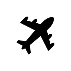 Obraz premium Airplanes icon logo vector