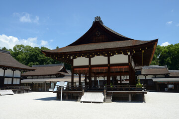 下鴨神社　舞殿　京都市左京区