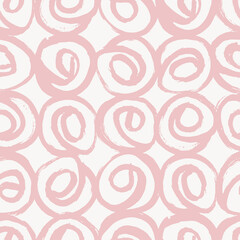 Seamless abstract hand drawn pattern