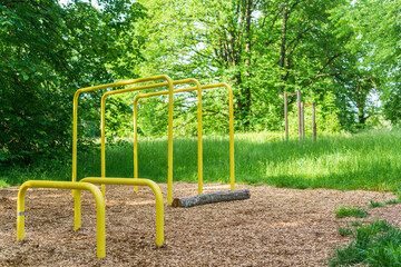 Calisthenics Park in Kempten near DAV Kletterhalle, Germany