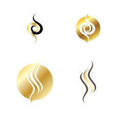 Hair treatment logo removal logo vector image design illustration