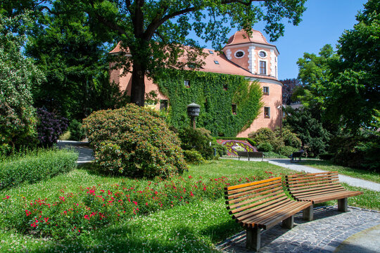 City of Zittau in Saxony Germany - city bastion