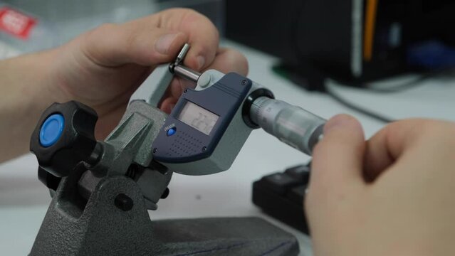 Dental implant accurate measurement process.
