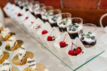 cake on a table