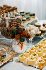 christmas cookies with chocolate