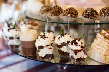 chocolate cake with nuts