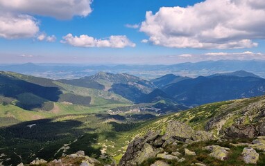 Landscape in the Low Tatras