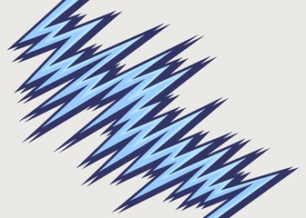 Obraz premium Abstract background with blue spike line pattern