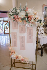 wedding reception room