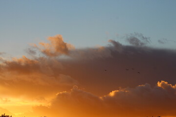 ciel et nuages en Normandie